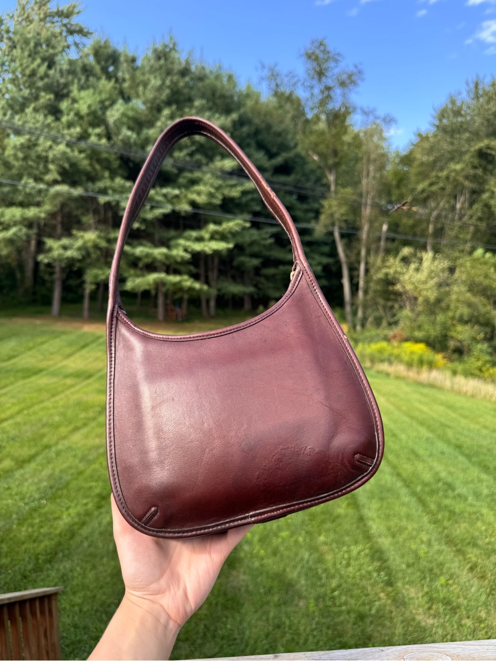 Vintage Coach mini ergo 9020 brown shoulder bag - Picture 5 of 13